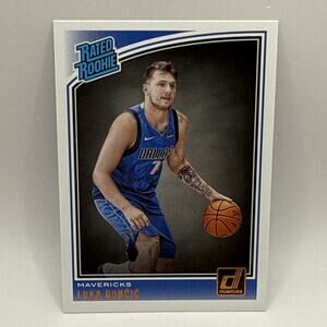 2018-19 Panini Donruss Rated Rookie Luka Dončić #177 (RC) Mavericks - Lakers NBA